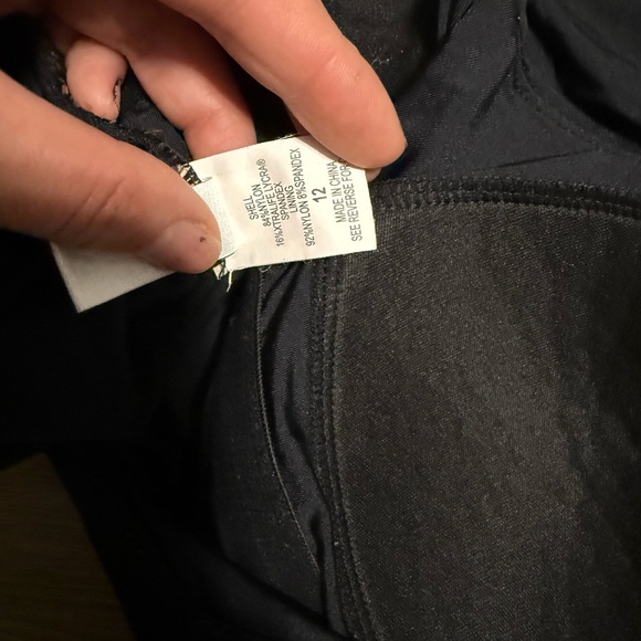 Black Badgley Mitshka One piece swim suit size 12 - Picture 4 of 4